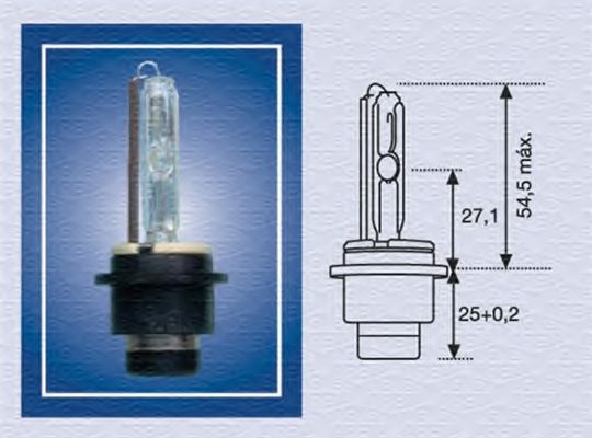 Лампа накаливания основного света - Magneti Marelli 002541100000