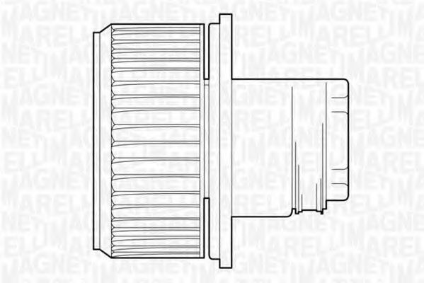 Электродвигатель отопителя - Magneti Marelli 069412523010