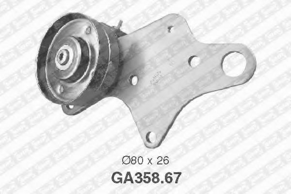 Ролик натяжной приводного ремня - SNR GA358.67