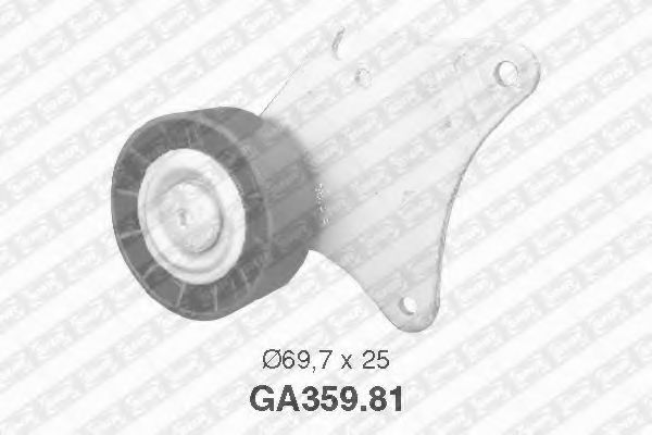 Ролик натяжной приводного ремня - SNR GA359.81