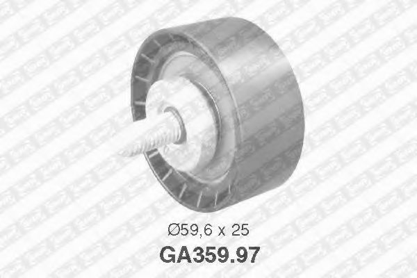 Ролик обводной приводного ремня - SNR GA359.97