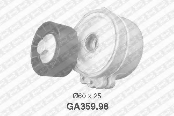 Ролик с натяжителем приводного ремня - SNR GA359.98