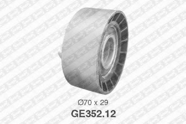 Ролик обводной ремня ГРМ - SNR GE352.12