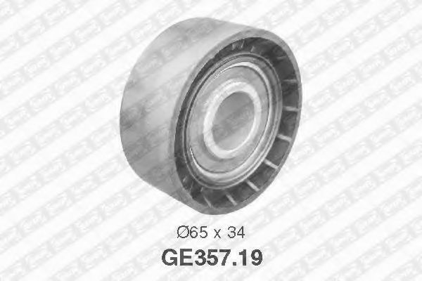 Ролик обводной ремня ГРМ - SNR GE357.19