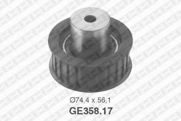 Промежуточный ролик ремня ГРМ - SNR GE358.17