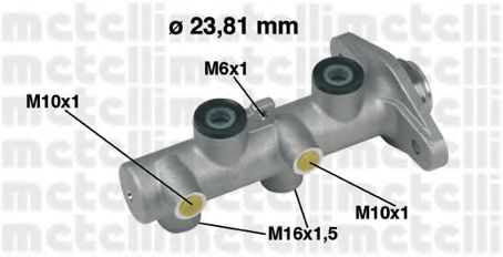 Главный тормозной цилиндр - Metelli 05-0349