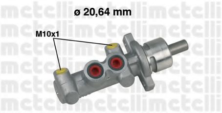Главный тормозной цилиндр - Metelli 05-0396