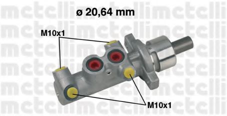 Главный тормозной цилиндр - Metelli 05-0397