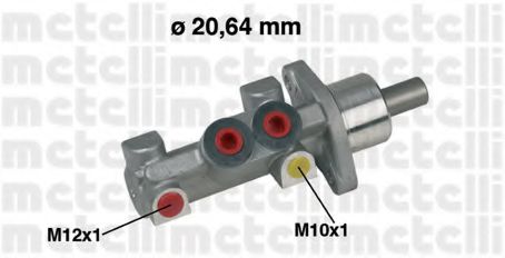 Главный тормозной цилиндр - Metelli 05-0420