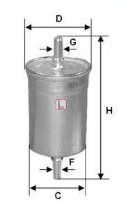 Фильтр топливный - Sofima S 1718 B