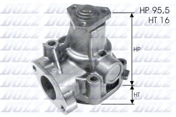 Насос водяной - Dolz L-155