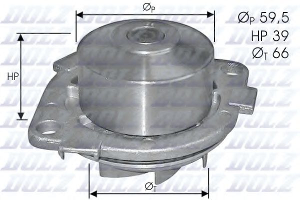 Насос водяной - Dolz S-211