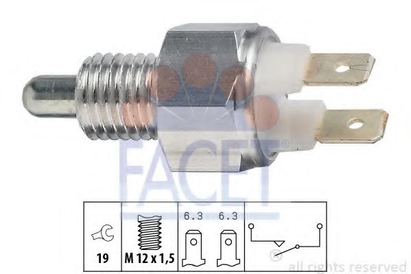 Датчик включения заднего хода - Facet 7.6029