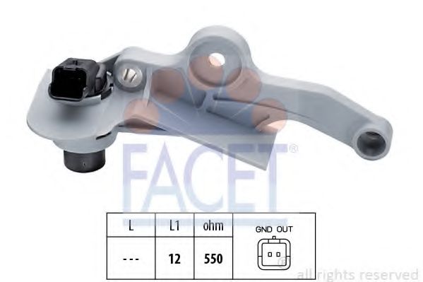 Датчик положения коленчатого вала - Facet 9.0299