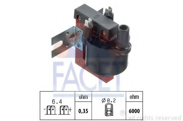 Катушка зажигания - Facet 9.6003