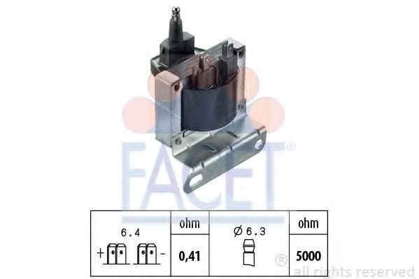 Катушка зажигания - Facet 9.6011