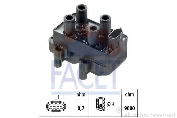 Катушка зажигания - Facet 9.6289