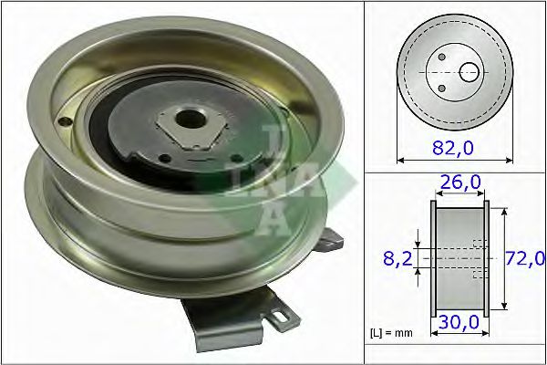 Ролик натяжной ремня ГРМ - INA 531 0203 20