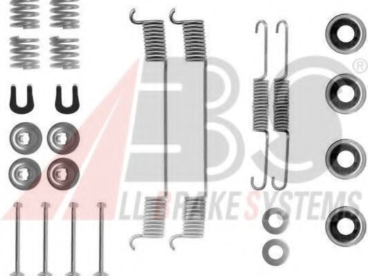 Комплектующие, тормозная колодка - ABS 0635Q