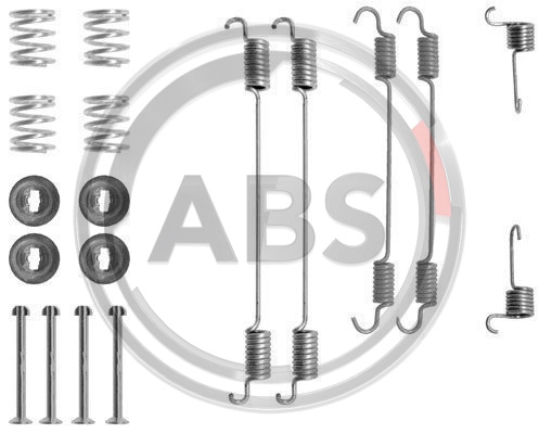 Комплектующие, тормозная колодка - ABS 0750Q