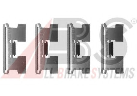 Комплектующие, колодки дискового тормоза - ABS 1019Q