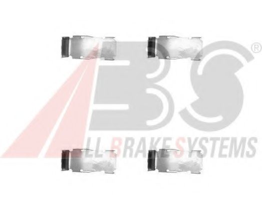 Комплектующие, колодки дискового тормоза - ABS 1094Q
