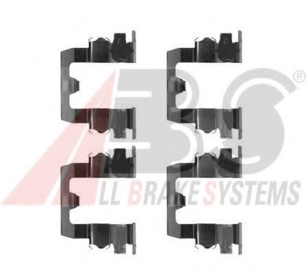 Комплектующие, колодки дискового тормоза - ABS 1095Q