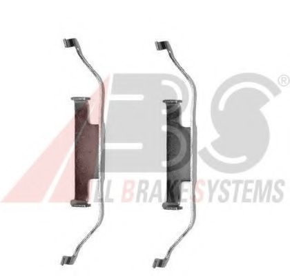 Комплектующие, колодки дискового тормоза - ABS 1097Q