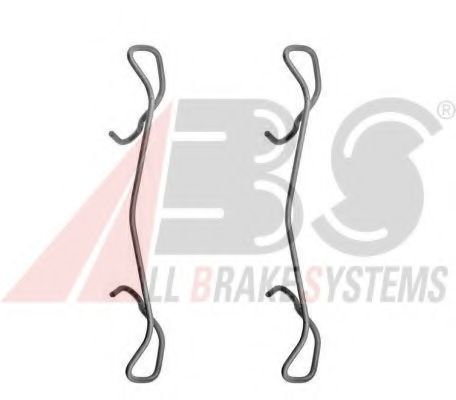 Комплектующие, колодки дискового тормоза - ABS 1189Q