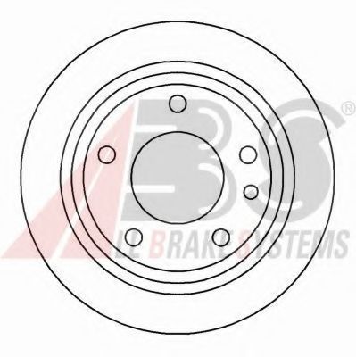 Тормозной диск - ABS 15742