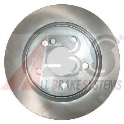 Диск тормозной | зад | - ABS 17401