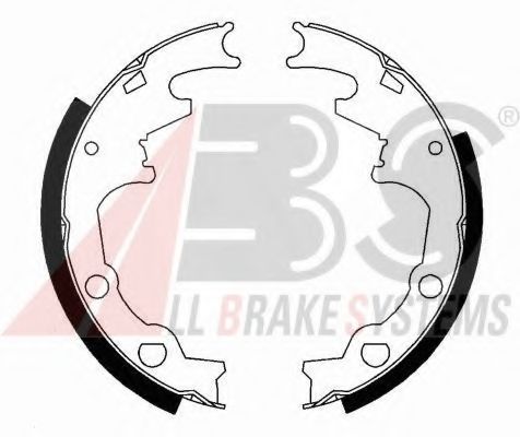Колодки тормозные дисковые - ABS 40569