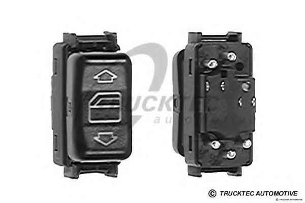 Блок переключателей управления стеклоподъемником | перед | - Trucktec Automotive 02.58.011