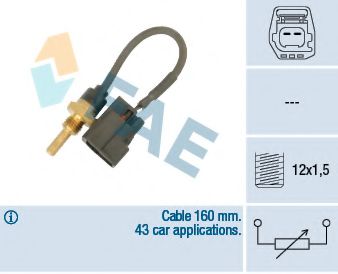 Датчик температуры охлаждающей жидкости - FAE 32425