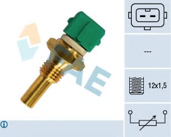 Датчик температуры охлаждающей жидкости - FAE 33400