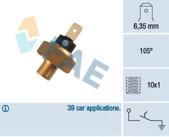 Термовыключатель сигнальной лампы охлаждающей жидкости - FAE 35820