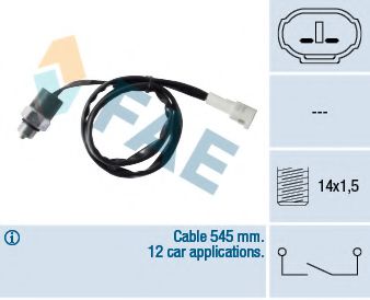 Датчик включения заднего хода - FAE 40765