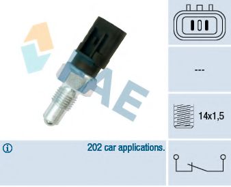 Датчик включения заднего хода - FAE 41240