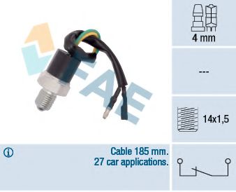 Датчик включения заднего хода - FAE 41260