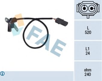 Датчик положения коленчатого вала - FAE 79024