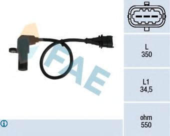 Датчик положения коленчатого вала - FAE 79069