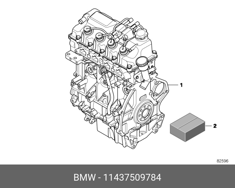 Датчик уровня масла - BMW 11 43 7 509 784