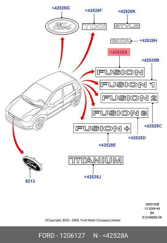 Прокладка крышки клапанов - Ford 1 206 127