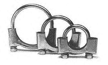 Монтажный эелемент выхлопной системы - Bosal 250-232