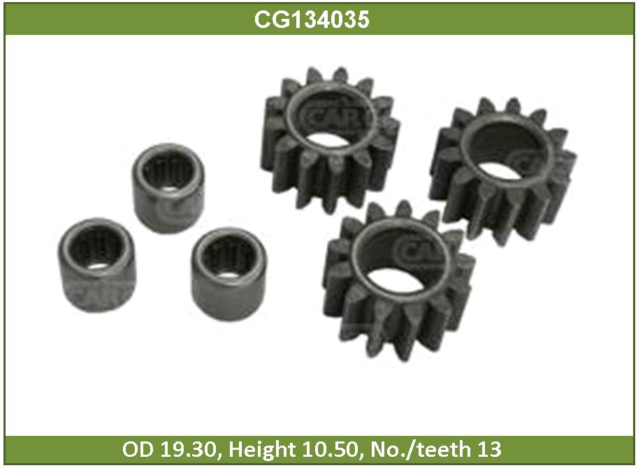Шестерня редуктора стартера (gear wheel) - Cargo 134035