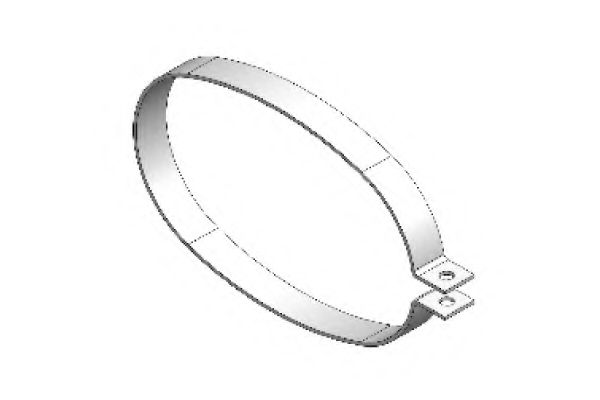 Хомут глушителя MB - Dinex 50860