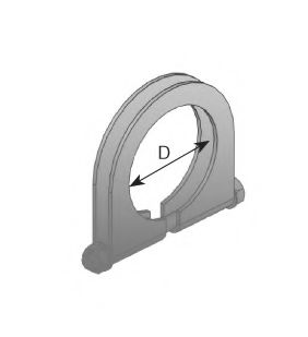 Хомут глушителя MB - Dinex 50945