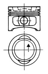 Поршень dg/df/sp VW 94,0 - Kolbenschmidt 93 893 620
