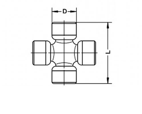 Крестовина - GKN-Lobro U906