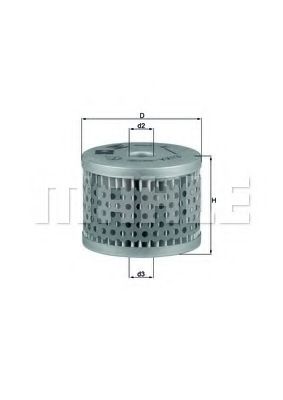 Фильтр топливный - Knecht KX13